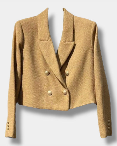 Ensemble 2 pièces en Tweed - veste et jupe-short